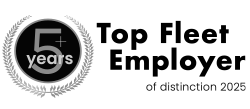 Top Fleet Employer of Distinction 2025 award icon 